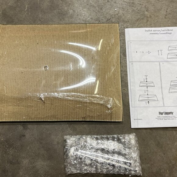 NEW Pier 1 Imports Tasting Party Two 2 Tiered Buffet Server Serviteur Appetizers - Picture 4 of 8